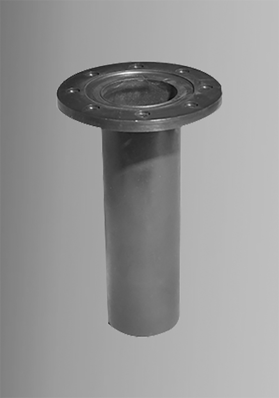 Rain bucket flange
